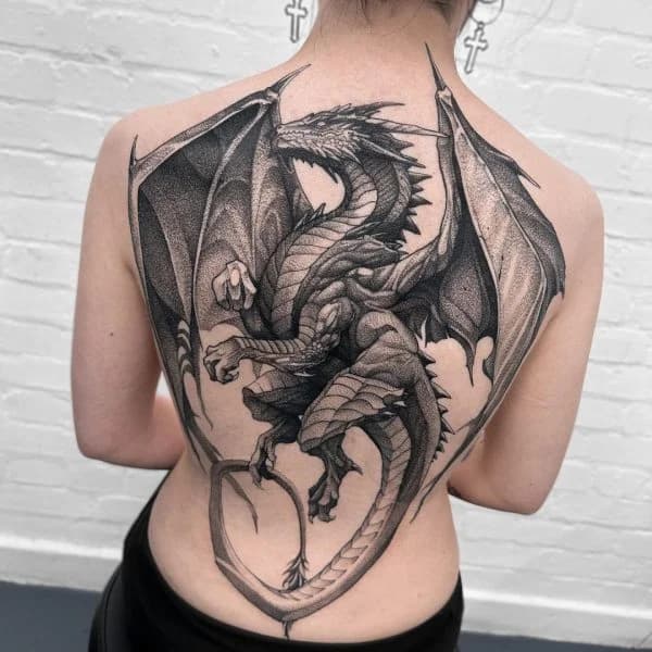 Illustrative tattoo style